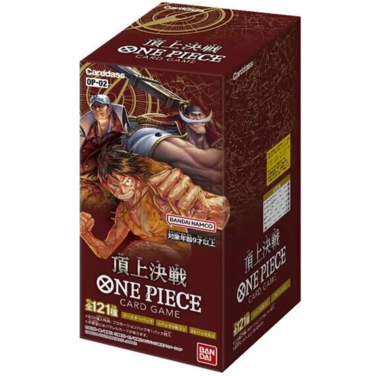【OP-02】Paramount War TCG BOX & CASE〔Factory Sealed〕